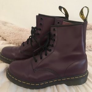 Purple Doc Martens